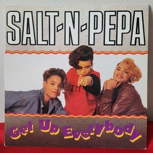 VINTAGE 1988, SALT N PEPA, GET UP EVERYBODY 12" E.P.!!!